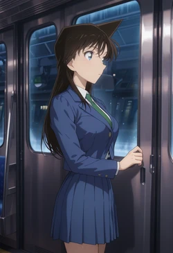 [ぱられるの世界] Ran Mouri - Train Play (Patreon) (AI Generated)