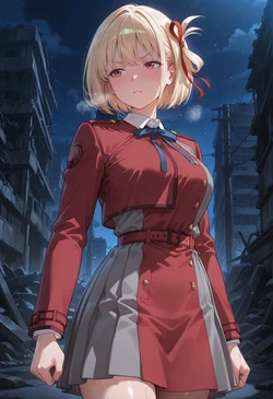 [ぱられるの世界] Chisato Nishikigi - Defeat Play (Patreon) (AI Generated)
