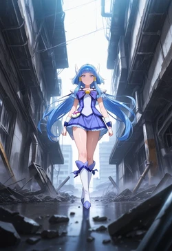 [ぱられるの世界] Cure Beauty - Captured (Patreon) (AI Generated)