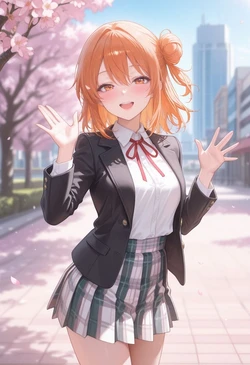 [ぱられるの世界] Yui Yuigahama - Classroom Play (Patreon) (AI Generated)