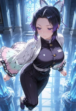 [ぱられるの世界] Shinobu Kocho - Defeat Play (Patreon) (AI Generated)