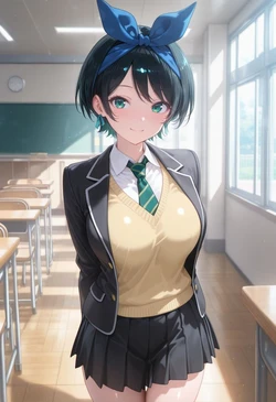 [ぱられるの世界] Ruka Sarashina - Classroom Play (Patreon) (AI Generated)