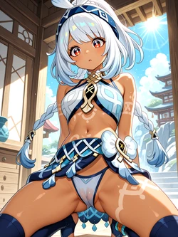 [Kyonkanie] Mulani (Genshin Impact) [AI Generated]