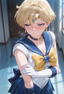 [ぱられるの世界] Sailor Uranus - Blackmail Play (Patreon) (AI Generated)