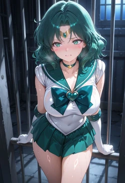 [ぱられるの世界] Sailor Neptune - Captured (Patreon) (AI Generated)