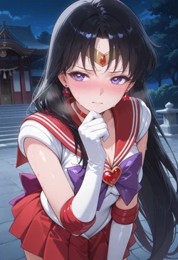 [ぱられるの世界] Sailor Mars - Captured (Patreon) (AI Generated)