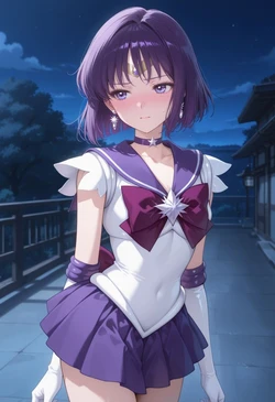 [ぱられるの世界] Sailor Saturn - Captured (Patreon) (AI Generated)