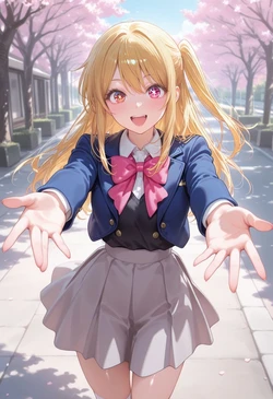 [ぱられるの世界] Ruby Hoshino - Classroom Play (Patreon) (AI Generated)