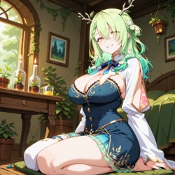 [Hentai Hideout] Ceres Fauna | VTuber | Full Set (Patreon) [AI Generated]