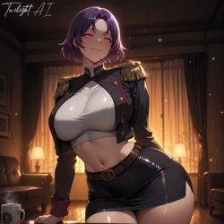 [TwilightAI] Yakumo Ezo | Chained Soldier {NSFW Full Set} (Patreon) [AI Generated]