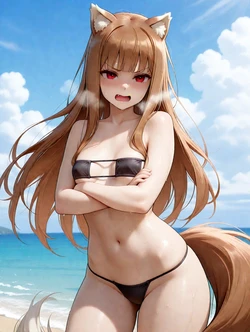 [CheAI] Holo | Spice and Wolf (Commission) (Patreon) [AI Generated]