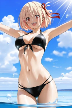 sayaka [Request] Chisato Nishikigo | Beach (55P) (Patreon) [AI Generated]