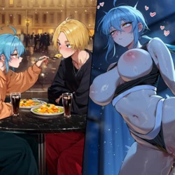 [MochiMyth] [Request] Akira Akao X Shin Asakura 3 (Sakamoto Days) - 117 Images (10+ Story Captioned) (Patreon) [AI Generated]