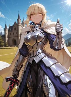 [Revy Neon] Artoria - Fate/Grand Order (Patreon) [AI Generated]
