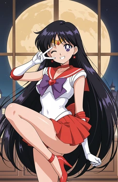 [Phibsai] Sailor Mars [Ai generated]