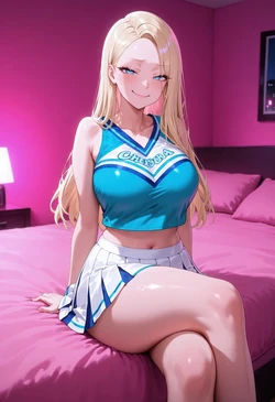 [LewdCreations] Reina Kurashiki Cheerleader | Saimin Seishidou [AI Generated]