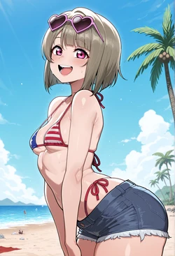[Nankoai] Kasumi Nakasu -America Bikini -Lovehotel -BBC -NTR (Love Live! Nijigasaki High School Idol Club) [AI Generated]