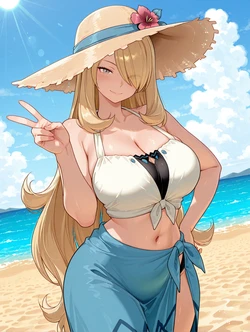 [RockMan] - シロナ Cynthia (T1+T2) (419) [AI Generated]