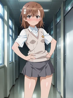 [せめもり] Misaka Mikoto (A Certain Scientific Railgun) [AI Generated]