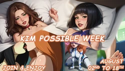Kim Possible - August 02nd to August 18th  🧡🖤💚 [AI Generated]