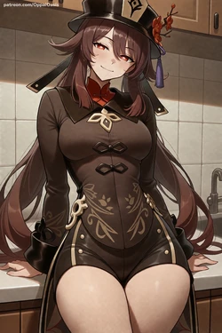 [Oppai Oasis] Hu Tao - Genshin Impact [AI Generated]