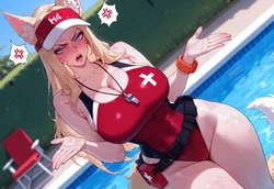[ChocoMint] Ahri Pool Party (League of Legends) [AI Generated]