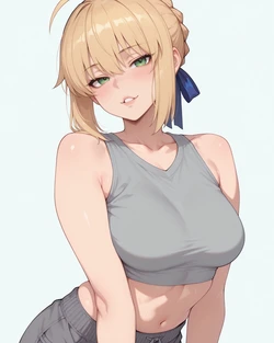 Saber - Fate [Neural Nymphs] [AI Generated]