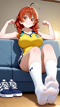 Ume Hanami (Gakuen Idolmaster) Ai Generated