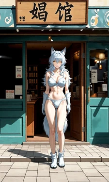 菜菜 娼馆[AI Generated]