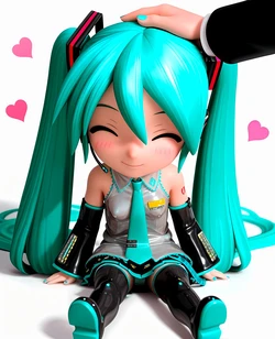 [K39]Hatsune Miku RandomSet 09 (3D attempt)[AI Generated]
