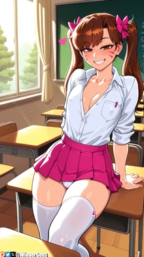 [WienerGens] Femboy Dva finishes off college week! (Overwatch) [AI Generated]