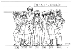 Moonlight Lady The Animetion Settei Shiryoushuu