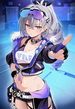 [Hotaru] firefly vs silverwolf [AI Generated]