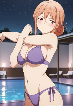 tachibana ai - [Oregairu] Gahamama in Night Pool 139 illustrations [俺ガイル] ガハママとナイトプールでH 139枚 [AI Generated]