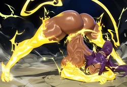 [Authentic Crow] Yoruichi Shihōin (God of Thunder) x Urahara Kisuke - Preview [AI Generated]