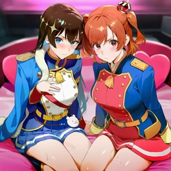 【cfou】AijouKaren&KaguraHikari [AI Generated]