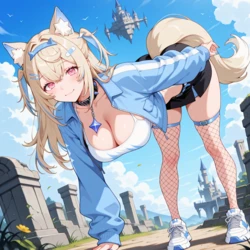 [Hentai Hideout] Fuwawa Abyssgard | VTuber | Full Set [AI Generated]