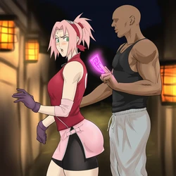 [ArtificialFox] Sakura & Hinata BBC Mind Controll  [AI Generated]