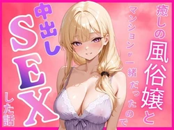 [Cheers] 癒しの風俗嬢と一緒のマンションに住んでいたので中出しセックスした話 [AI Generated]