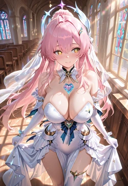 [Pixiv] 爱弥丝的新婚 [AI Generated]