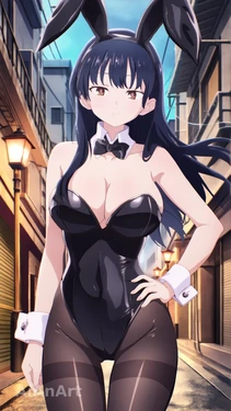 [AIAnArt] Anna Yamada (Bunny Girl) [AI Generated]