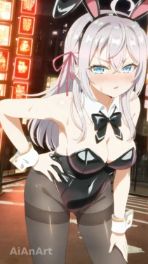 [AIAnArt] Alya Kujo (Bunny Girl) [AI Generated]
