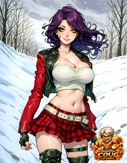Texa Morvain: Exclusive NSFW waifu on Cougvaldia [AI Generated]