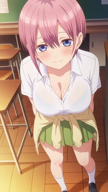 [AIAnArt] Ichika Nakano (Uniform) [AI Generated]