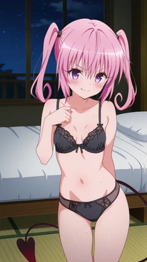 [AIAnArt] Nana Asta Deviluke (Lingerie) [AI Generated]