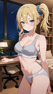 [AIAnArt] Ai Hayasaka (CK Underwear) [AI Generated]