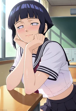 Mackensky - (Request) Seggs // Uzumaki Hinata(Short hair) [41 + 3 Extra images] (Patreon) [AI Generated]