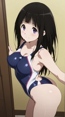 [AIAnArt] Chitanda Eru (Classroom/Swimsuit) [AI Generated]