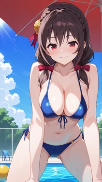 [AIAnArt] Yunyun (Bikini) [AI Generated]