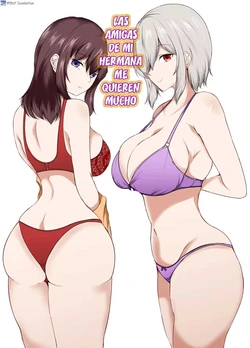 [Ishi Kenpi (Issi-13)] Ane no Tomodachi ga Boku no Koto o Suki Sugiru | Las amigas de mi hermana me quieren mucho [Spanish] [MebanearonxPendejo]